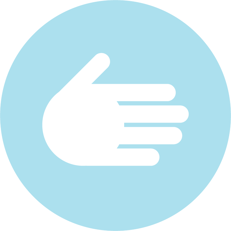 Helping hand Icon